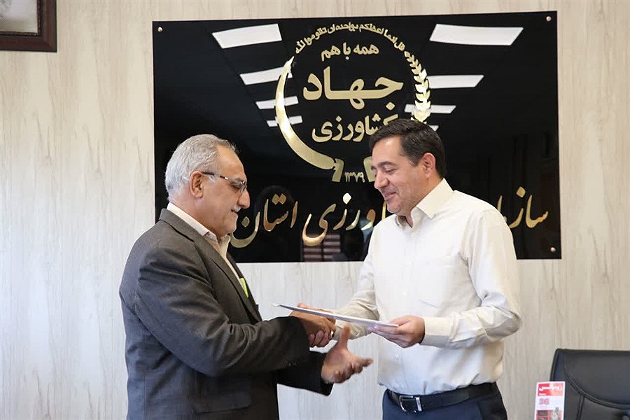 معرفی اعضای هیات بدوی جهاد کشاورزی فارس  با حکم وزیر