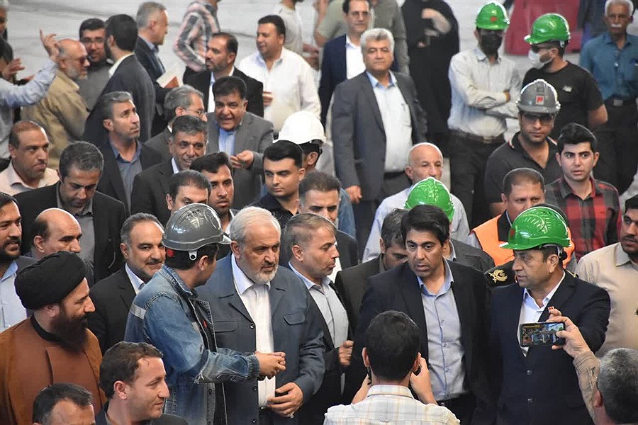 طرح توسعه ذوب آهن پاسارگاد با حضور وزیر صمت به بهره برداری رسید