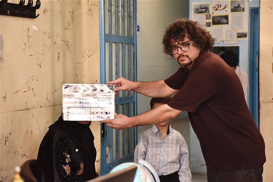 پشت صحنه یک فیلم کوتاه…