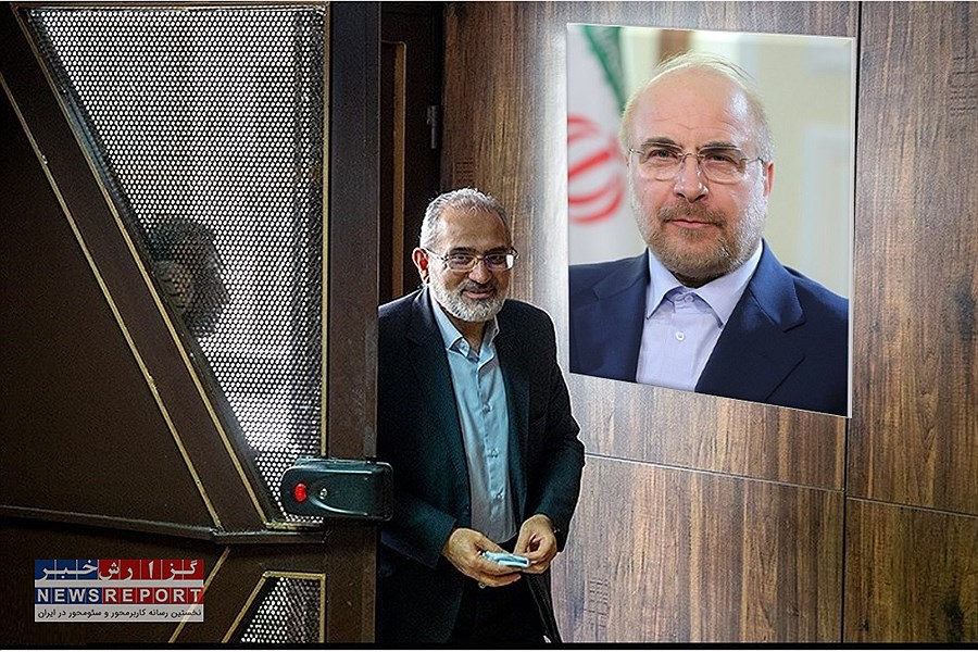 معاون پارلمانی ریاست جمهوری در ستاد انتخاباتی قالیباف