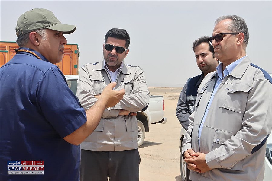 بازدید مدیرعامل شرکت صنایع معدنی نوظهور کویر بافق از روند اجرای  پروژه تجهیز کارگاه کارخانه کنسانتره