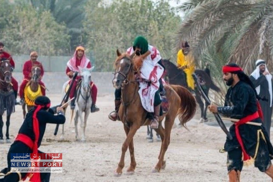 دو قرن ترویج فرهنگ عاشورایی در تعزیه کندر شیخ لامرد