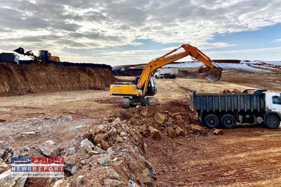 پیشرفت پروژه گندله سازی صبا امید غرب خاورمیانه به مرز60 درصد