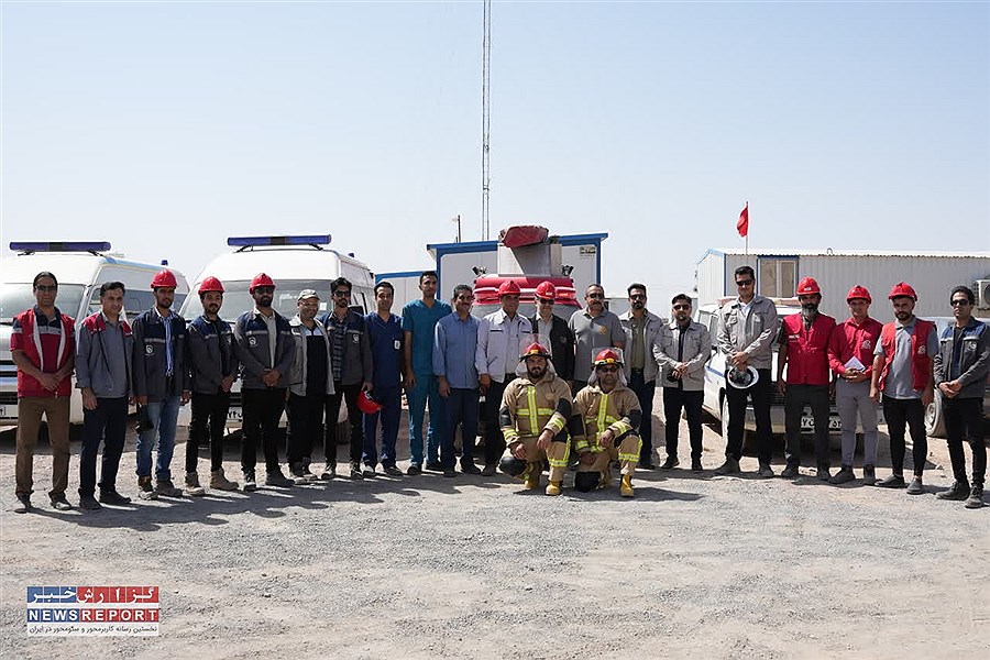 پیام مدیر ایمنی شرکت صنایع معدنی نوظهور کویربافق در روز آتش نشانی و ایمنی