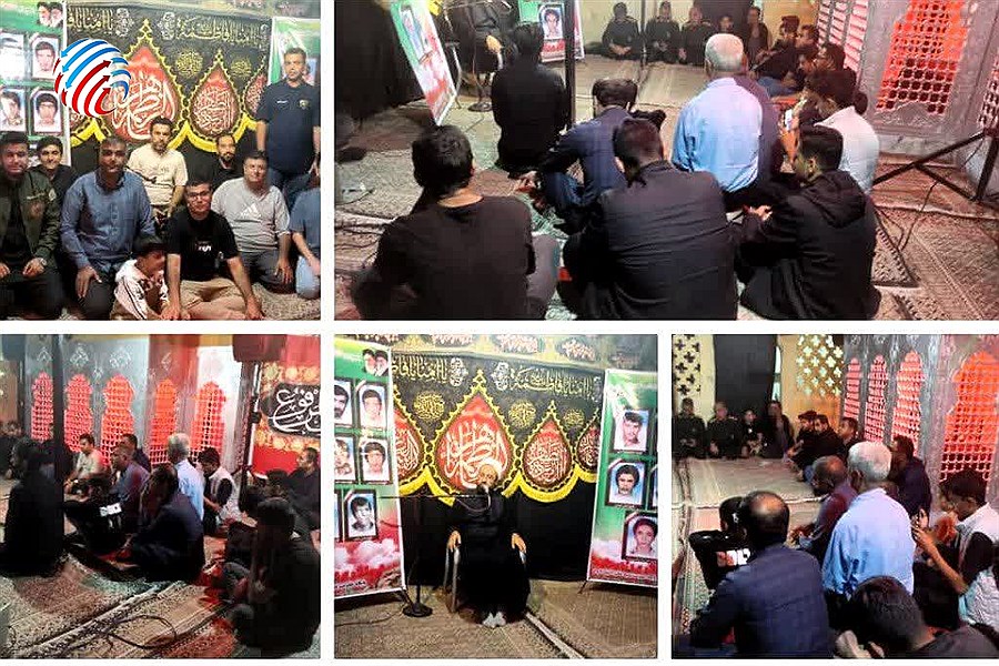 آیین معنوی «شبی با شهدا» در هفته بسیج لامرد برگزار شد